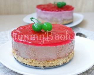 Мини-торт Вишнево-шоколадный баваруа