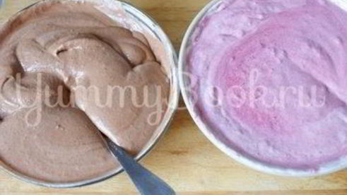 мини-торт вишнево-шоколадный баваруа