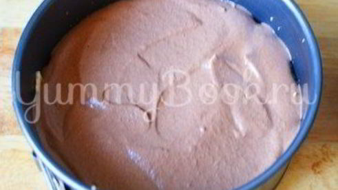 мини-торт вишнево-шоколадный баваруа