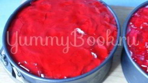 мини-торт вишнево-шоколадный баваруа