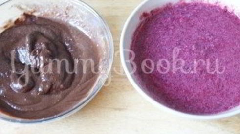 мини-торт вишнево-шоколадный баваруа