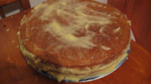 морковно-имбирный торт