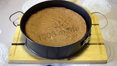 муссовый торт три шоколада на сливках