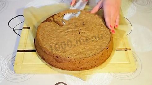 муссовый торт три шоколада на сливках