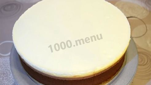 муссовый торт три шоколада на сливках