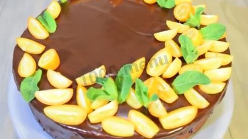 муссовый торт три шоколада на сливках