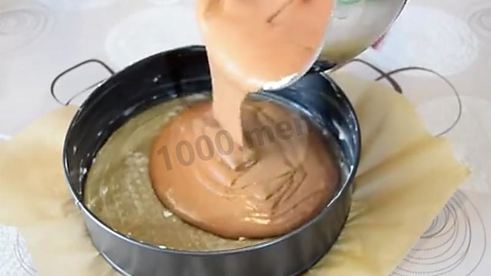 муссовый торт три шоколада на сливках