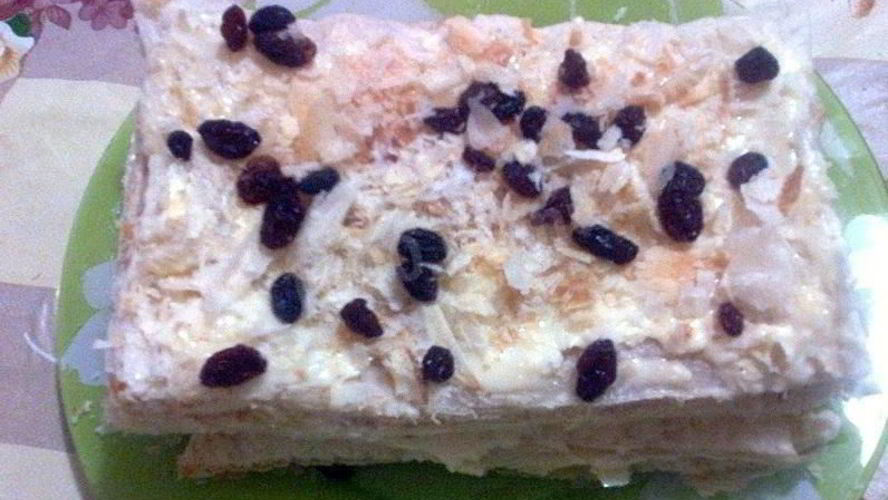 Рецепт наполеона торт из готового теста