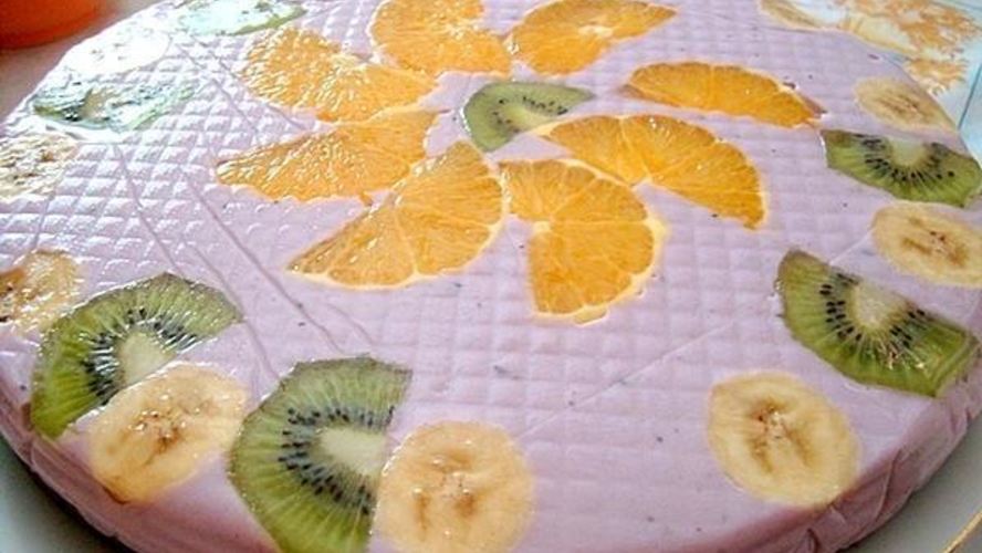 Рецепт нежного заливного тортика