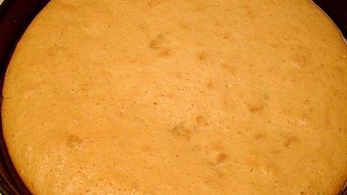 нежный заливной тортик