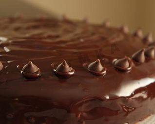 Шоколадно-свекольный торт