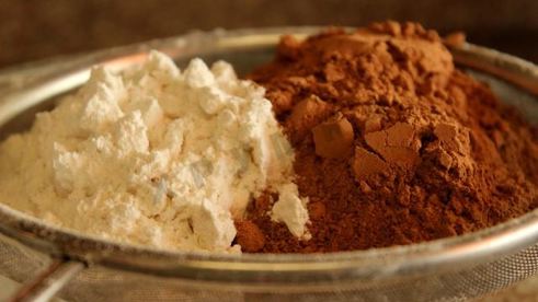 шоколадно-свекольный торт