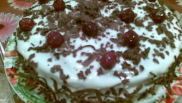 Рецепт Торта Черного лес