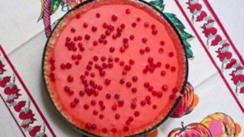 торт из красной смородины