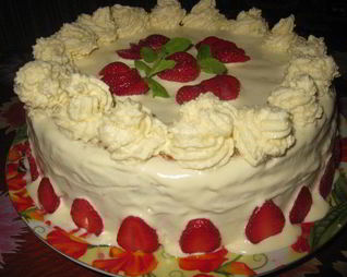 Торт Клубничное наслаждение