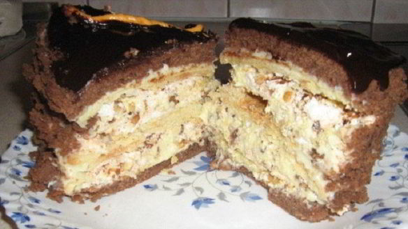 Рецепт Торта Крещатого яр