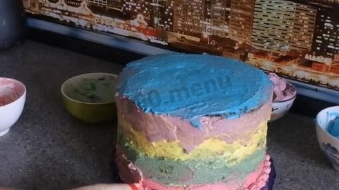 торт литл пони бисквитный из мастики