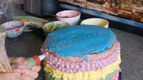 торт литл пони бисквитный из мастики