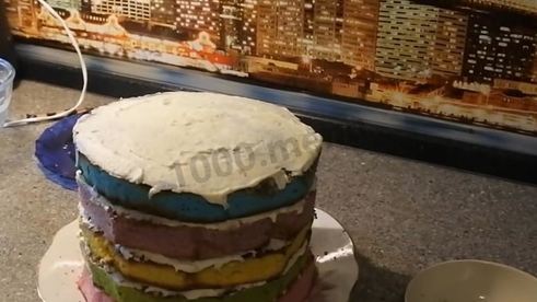 торт литл пони бисквитный из мастики