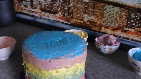 торт литл пони бисквитный из мастики