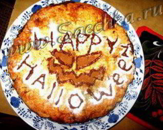 Торт на Хэллоуин