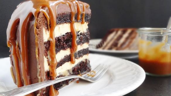Рецепт Торта с карамельным кремом