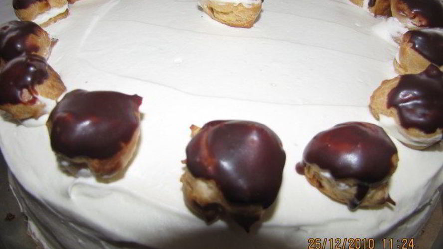 Рецепт торта шоколадно-банановый