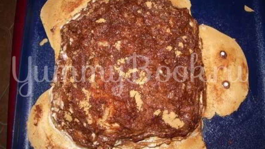 Рецепт торта шоколадного черепашка