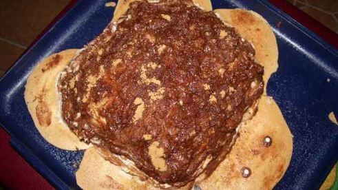 торт шоколадный черепашка