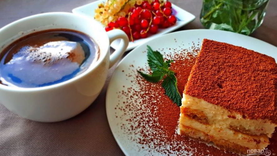 Рецепт торта тирамису