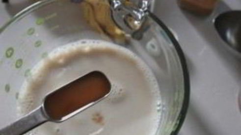 бананово-ореховые вафли