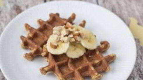 банановые вафли