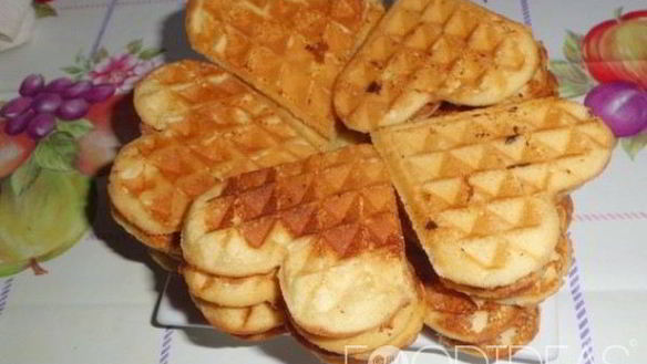 Рецепт Бисквитных вафель