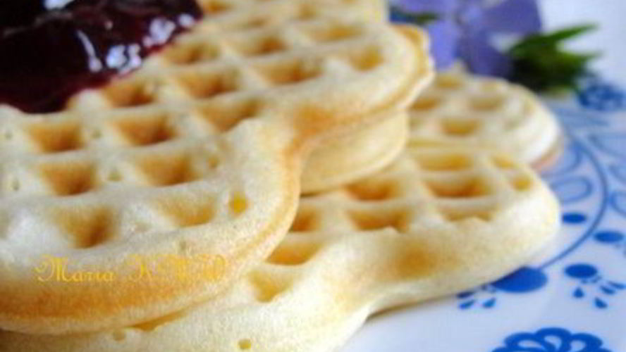 Рецепт брюссельских вафель