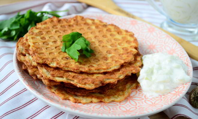 Картофельные вафли
