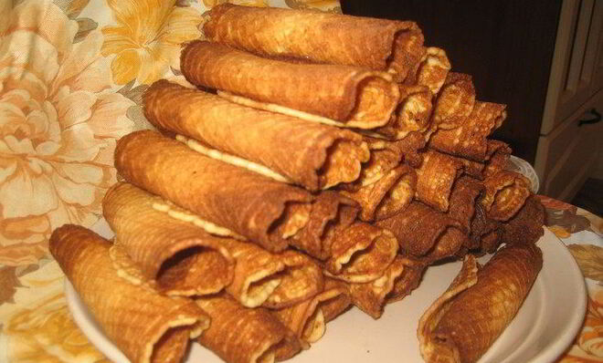 Хрустящие вафли