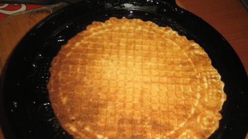 хрустящие вафли