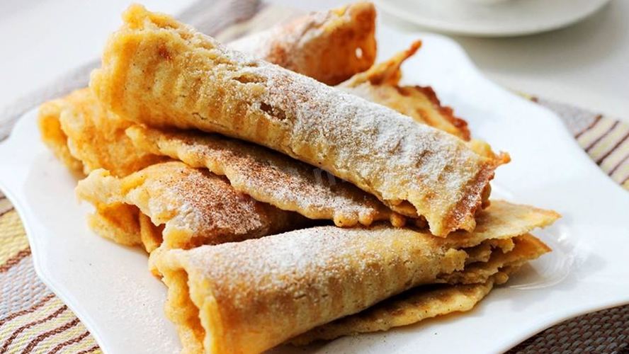 Рецепт мягких вафельных трубочек