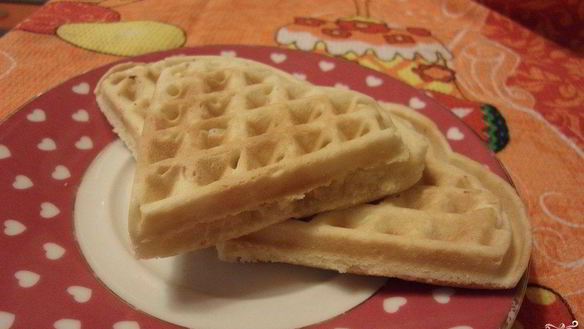 Рецепт Мягких вафель для вафельницы