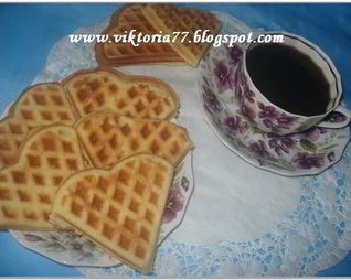 Песочные вафли