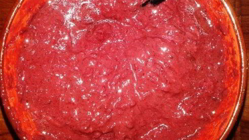 пряные свекольные вафли