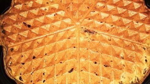 пряные свекольные вафли