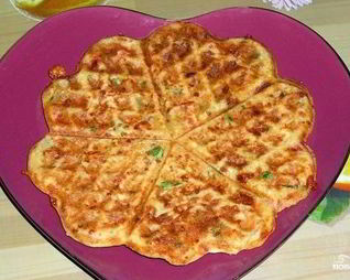Сырные вафли