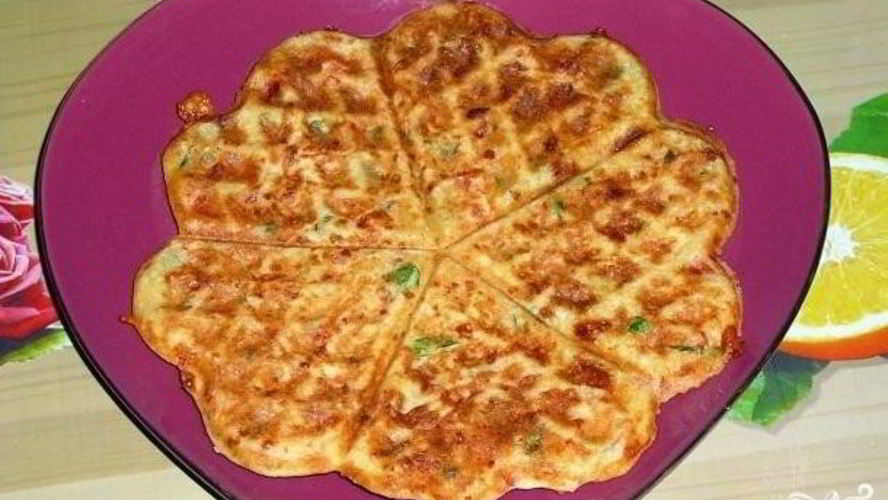 Рецепт сырных вафель