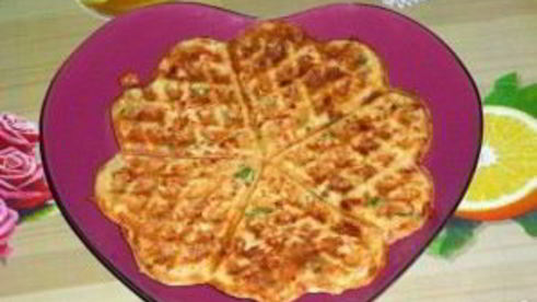 сырные вафли