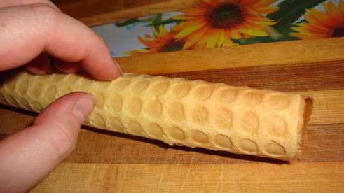 вафельные трубочки