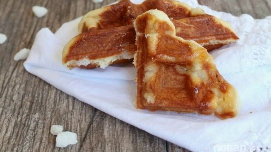 Рецепт вафель домашних в электровафельнице