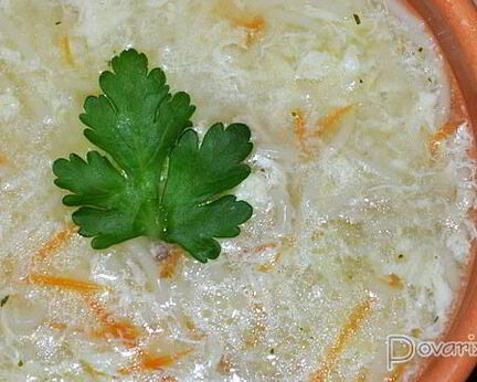 Куриный суп-эклер