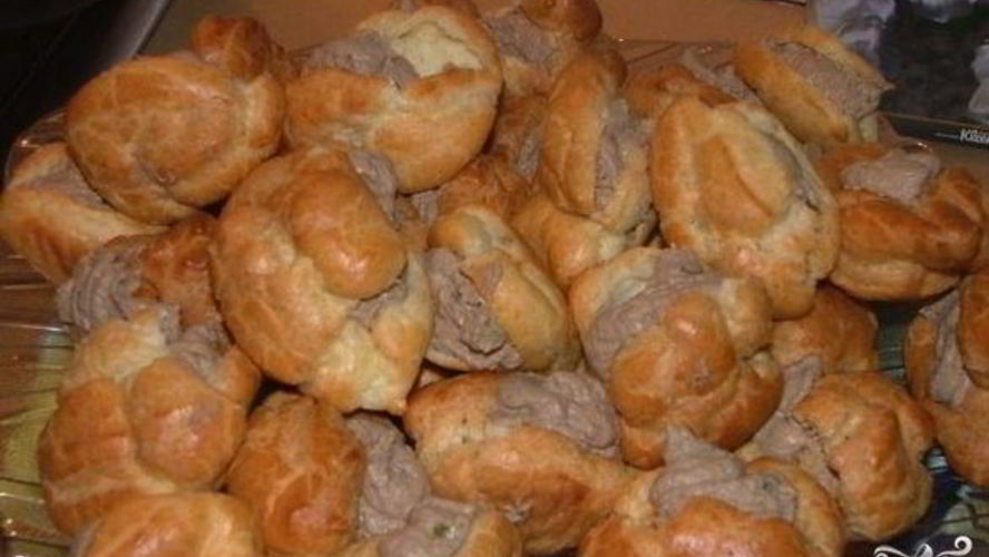 Рецепт несладкой начинки для эклеров