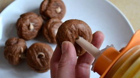 шоколадные профитроли